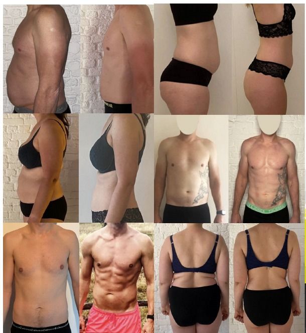 Before/after transformaties EVOLVE Method